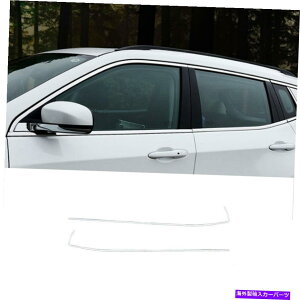 N[Jo[ W[vRpX2017-2020V[fBOJo[g̉̃NX`[ For Jeep Compass 2017-2020 Chrome Steel Windows Under Sill Molding Cover Trim