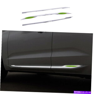 N[Jo[ uCgNhA{fBTCh[fBOJo[g{{XC60 18-2021ɓKĂ܂ Bright Chrome Door Body Side Molding Cover Trim 4PCS Fit For Volvo XC60 18-2021