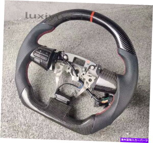 N[Jo[ g^J[2010-2013̐VAJ[{t@Co[tbgX|[cXeAOzC[ New real carbon fiber flat sport steering wheel for Toyota Corolla 2010-2013