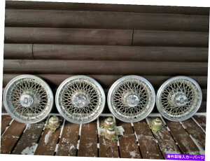N[Jo[ OEM NOSi4j1980NOldsmobile 15 "C[X|[NnuLbvzC[Jo[bN98I[Y OEM NOS (4) 1980's OLDSMOBILE 15" Wire Spoke Hubcap Wheel Covers LOCKING 98 OLDS