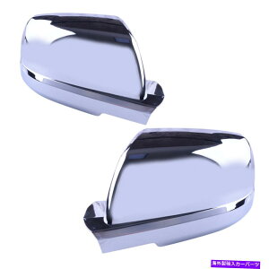 N[Jo[ NEBO~[Jo[gI[o[Cg^chZRCA2007-20Obh Chrome Wing Mirror Cover Trim Overlay Fit For Toyota Tundra Sequoia 2007-20 Good
