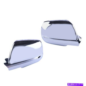 N[Jo[ g^chZRCA2007-2020ɓKJ[N~[Jo[gLbvI[o[C Car Chrome Mirror Cover Trim Cap Overlay Fit For Toyota Tundra Sequoia 2007-2020