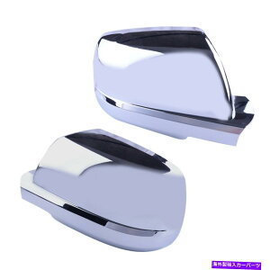 N[Jo[ g^chZRCA2007-2020ɓKJ[N~[Jo[LbvI[o[C Car Chrome Mirror Cover Cap Overlay Fit For Toyota Tundra Sequoia 2007-2020