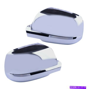 N[Jo[ g^chZRCA2007-2020˂ɓKJ[N~[Jo[LbvI[o[C Car Chrome Mirror Cover Cap Overlay Fit For Toyota Tundra Sequoia 2007-2020 Well