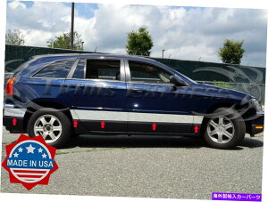 �N���[���J�o�[ �t�B�b�g�F2004-2008�N���C�X���[�p�V�t�B�J���b�J�[�p�l���g�������[���f�B���O�J�o�[6 10pc fit:2004-2008 Chrysler Pacifica Rocker Panel Trim Molding Cover 6 10Pc