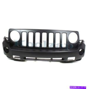 N[Jo[ 07-10̃pgIbgtgop[Jo[AZuvCvX`bNw/tbNCH1000935 For 07-10 Patriot Front Bumper Cover Assembly Prime Plastic w/Tow Hook CH1000935