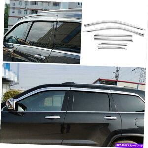 N[Jo[ W[vOh`FL[2011-2020NEBhEXgbvV[fBOJo[g For Jeep Grand Cherokee 2011-2020 Chrome Windows Strip Sill Molding Cover Trim