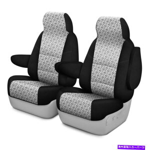 N[Jo[ z_bWCp17-22V[gJo[fUCi[ꂽNeoSupreme 1st Row Chrome For Honda Ridgeline 17-22 Seat Cover Designer Printed Neosupreme 1st Row Chrome