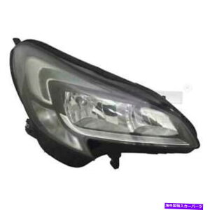 �N���[���J�o�[ �w�b�h���C�g�E�J�o�[�N�������b�LH7/H7/LED�I�y���R���TE�̓�����LED Headlight Right Cover Chrome Plated H7/H7/LED With Daytime for Opel Corsa E�y���s�A���i�z
