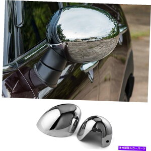 N[Jo[ ~jN[p[Jg[}F60NGNXeAAr[~[Jo[gɓKĂ܂ Fit For Mini Cooper Countryman F60 Chrome Exterior Rear View Mirror Cover Trim