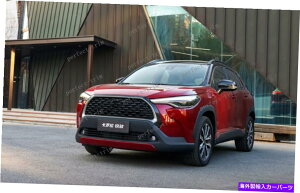 N[Jo[ g^J[NX2022 ABSN[tgZ^[Ot[Jo[ɐV NEW FIT For Toyota Corolla Cross 2022 ABS Chrome Front Center Grille Frame Cover
