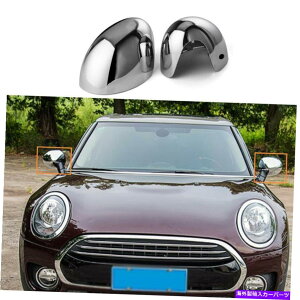 N[Jo[ ~jN[p[Jg[}F60NAr[TChhA~[Jo[2PCSɓKĂ܂ Fit For Mini Cooper Countryman F60 Chrome Rear View Side Door Mirror Cover 2PCS