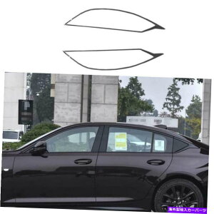 �N���[���J�o�[ Black Steel Windows Strip Sill Molding Cover Cadillac CT5 2020-2022�ɓK���Ă��܂� Black Steel Windows Strip Sill Molding Cover Trim Fit For Cadillac CT5 2020-2022�y���s�A���i�z