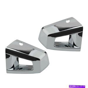 �N���[���J�o�[ 2PCS ABS Chrome Bumper Corner Cover Hummer H3 2006-2010 H3T 2009-10�Ƀt�B�b�g���� 2pcs ABS Chrome Bumper Corner Cover Trim Fit for Hummer H3 2006-2010 H3T 2009-10�y���s�A���i�z