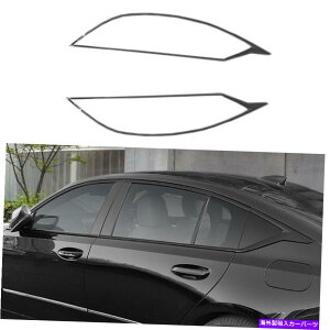 N[Jo[ LfbNCT5 2020-2022̃X`[ubNEBhEV[fBOXgbvJo[ Steel Black Windows Sill Molding Strip Cover Decor For Cadillac CT5 2020-2022