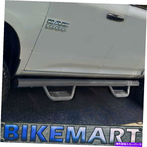 Nerf Bar NERF�o�[�����j���O�{�[�h�T�C�h�X�e�b�v�t�B�b�g11-18�_�b�WRAM 1500 2500 3500�N�A�b�h�L���u Nerf Bar Running Boards Side steps fit 11-18 Dodge Ram 1500 2500 3500 Quad Cab