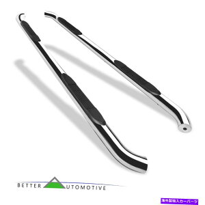 Nerf Bar 2019-20223 "S/STChXebv[g^RAV4 SUV NERFo[jO{[h 3" S/S Side Step Rails for 2019-2022 Toyota RAV4 SUV Nerf Bars Running Boards