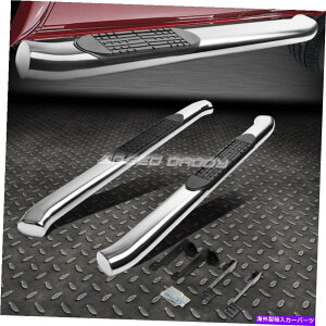 Nerf Bar 99-14Vo[h/VGbO4 "NpȂȉ~`̃Xebvi[to[jO{[h FOR 99-14 SILVERADO/SIERRA REG 4" CHROME CURVED OVAL STEP NERF BAR RUNNING BOARD