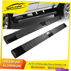 Nerf Bar 07-19Vo[h2500/3500 HD_uLu6 "i[to[TChXebṽjO{[h Running Boards for 07-19 Silverado 2500/3500 HD Double Cab 6" Nerf Bar Side Step