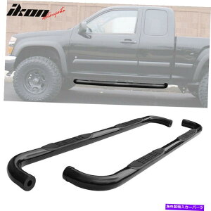 Nerf Bar tBbg09-14Y[m3 "ubNEhTChXebvi[to[jO{[h Fits 09-14 Nissan Murano 3" Black Round Side Steps Nerf Bar Running Board