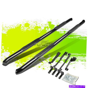 Nerf Bar �R�[�e�B���O�y�A�{���g�I��3 ���E���h�T�C�h�X�e�b�v�l���t�o�[/���[��07-13 Acura MDX YD2 SUV COATED PAIR BOLT-ON 3ROUND SIDE STEP NERF BAR/RAIL FOR 07-13 ACURA MDX YD2 SUV