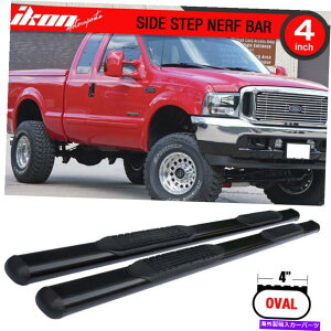 Nerf Bar �t�B�b�g99-16 F250 350 450�X�[�p�[�f���[�e�B�G�N�X�e���f�b�h�L���u4 �ȉ~�`�̃T�C�h�X�e�b�v�����j���O�{�[�h Fits 99-16 F250 350 450 Super Duty Extended Cab 4 Oval Side Step Running Boards�y���s�A���i