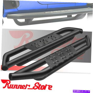 Nerf Bar tBbgW[vO[JK 2hA6 "ubNjO{[h07-18lto[TChXebvBX Fit JEEP WRANGLER JK 2 Door 6" Black Running Board 07-18 Nerf Bar Side Step BX