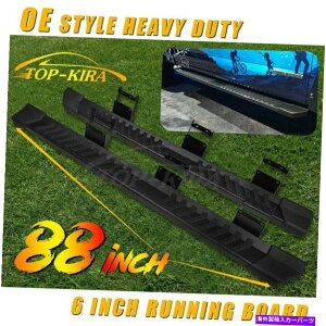 Nerf Bar 6 2015-2022�t�H�[�hF150�X�[�p�[�N���[�L���u�����j���O�{�[�h�l���t�o�[�T�C�h�X�e�b�vv blk 6 For 2015-2022 FORD F150 Super Crew Cab Running Board Nerf Bar Side Step V BLK�y���s�A���i�z