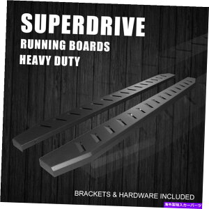 Nerf Bar tBbg07-18Vo[h/VG1500gLu6 "jO{[hnerfo[TChXebv Fit 07-18 Silverado/Sierra 1500 Extended Cab 6" Running Board Nerf Bar Side Step