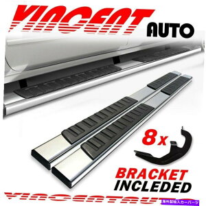 Nerf Bar Fit 2019-2022 Fit 2019-2022 Chevy Silverado Crew Cab 6 Side Step Running Board Nerf Bar S/S H�y���s�A���i�z