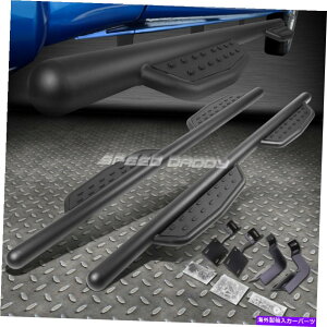 Nerf Bar 99-16 F250 F350�X�[�p�[�f���[�e�B�N���[�L���u3 �u���b�N�X�e�b�v�o�[�i�[�t�����j���O�{�[�h FOR 99-16 F250 F350 SUPER DUTY CREW CAB 3 BLACK STEP BAR NERF RUNNING BOARDS�y���s�A���i�z