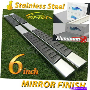 Nerf Bar 2010-2022�g���^4�����i�[6 �l���t�o�[�T�C�h�o�[�����j���O�{�[�h�T�C�h�X�e�b�vS/S H For 2010-2022 Toyota 4 Runner 6 Nerf Bar Side Bar Running Board Side Step S/S H