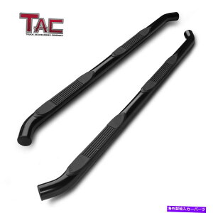 Nerf Bar 2007-2018̃W[vO[JK 4hA3 "ubNTChXebvi[to[jO{[h For 2007-2018 Jeep Wrangler JK 4 Door 3" Black Side Step Nerf Bars Running Board