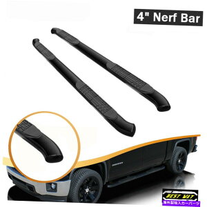 Nerf Bar 4 "2009-2018 Dodge Ram 1500NAbhLu4"pȂnerfo[TChXebv 4" Black Curved Nerf Bars Side Steps For 2009-2018 Dodge Ram 1500 Quad Cab