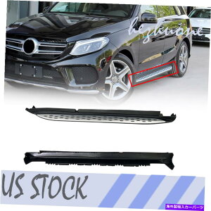 Nerf Bar ZfXxcW166 GLE ML GLE350 2011-2018̍+ẼXebvnerfo[ Left+Right Side Step Nerf Bar For Mercedes Benz W166 GLE ML GLE350 2011-2018