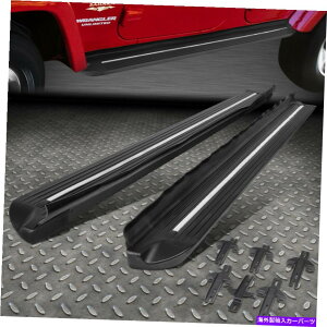 Nerf Bar 07-18pW[vO[JK 4DRyAA~jETChXebvi[to[jO{[h FOR 07-18 JEEP WRANGLER JK 4DR PAIR ALUMINUM SIDE STEP NERF BAR RUNNING BOARDS