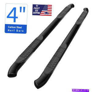 Nerf Bar 07-18 Chevy Silverado 1500 2500gLu4 "ȉ~`̘pȂnerfo[TChXebv 07-18 Chevy Silverado 1500 2500 Extended Cab 4" Oval Curved Nerf Bars Side Steps