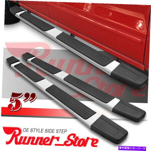 Nerf Bar 2005-2022�g���^�^�R�}�_�u���L���u5 �����j���O�{�[�h�T�C�h�X�e�b�vnerf bar s/s s For 2005-2022 Toyota Tacoma Double Cab 5 Running Board Side Step Nerf Bar S/S S�y���s�A���i�z