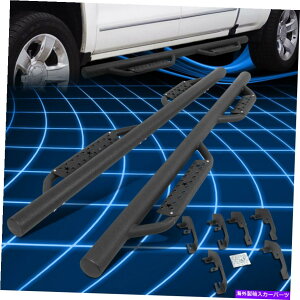 Nerf Bar 07-19̃Vo[hVGg^NV[4.35 "hbvXebvi[to[jO{[h For 07-19 Silverado Sierra Extended Cab 4.35" Drop Step Nerf Bar Running Boards