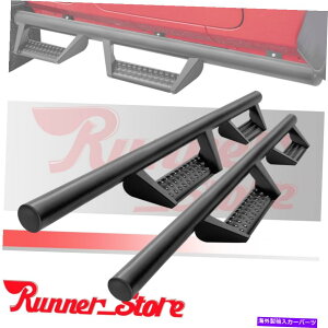 Nerf Bar W[vO[JK 4hA07-18TChXebvjO{[h3 "nerf bar blk bck For Jeep Wrangler JK 4 Door 07-18 Side Step Running Board 3" Nerf Bar BLK BCK