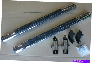 Nerf Bar OEMファクトリーランニングボード07-14ジープラングラー2ドアサイドステップクロムナーフバー OEM Factory Running Boards 07-14 Jeep Wrangler 2-Door Side Step Chrome Nerf Bars