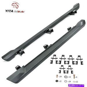 Nerf Bar 2018-2022 Jeep Wrangler JL 4 DOOR 6 �����j���O�{�[�hNERF�o�[�T�C�h�X�e�b�v�u���b�N for 2018-2022 Jeep Wrangler JL 4 Door 6 Running Board Nerf Bars Side Step Black�y���s�A���i�z