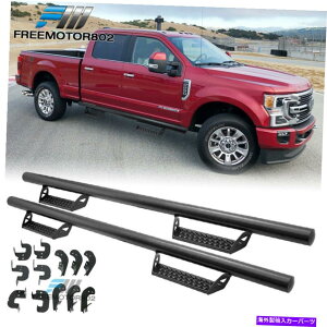 Nerf Bar tBbg17-22tH[hF250X[p[f[eBX[p[N[LuBCTX^CTChXebvjO{[h Fits 17-22 Ford F250 Superduty SuperCrew Cab BCT Style Side Step Running Board