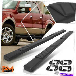 Nerf Bar 04-14�t�H�[�hF150�X�[�p�[�N���[�L���u5 �p�b�h�T�C�h�X�e�b�v�i�[�t�o�[�t���b�g�����j���O�{�[�h For 04-14 Ford F150 Super Crew Cab 5 Pad Side Step Nerf Bar Flat Running Board�y���s�A���i�z