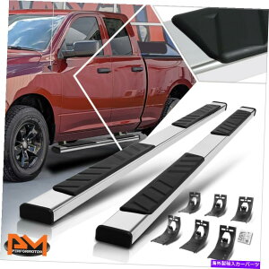 Nerf Bar 09-22 Dodge Ram 1500-3500 Ext Cab 5 �X�e�b�v�p�b�hNERF�o�[�����j���O�{�[�h�V���o�[ For 09-22 Dodge Ram 1500-3500 Ext Cab 5 Step Pad Nerf Bar Running Boards Silver�y���s�A���i�z