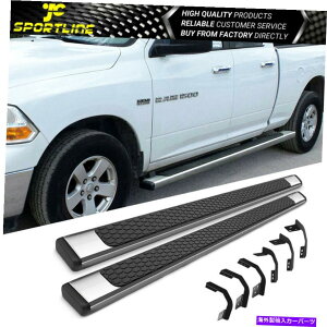 Nerf Bar tBbg09-21_bWNAbhLu78C`OEnjJXebvo[jO{[hSS Fits 09-21 Dodge Ram Quad Cab 78inch OE Honeycomb Step Bars Running Boards SS