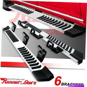 Nerf Bar �t�B�b�g�t�H�[�hF-150�X�[�p�[�N���[�L���u09-14�����j���O�{�[�h�T�C�h�X�e�b�vOE�i�[�t�o�[6�C���` Fit Ford F-150 Super Crew Cab 09-14 Running Board Side Step OE Nerf Bar 6 Inch�y���s�A���i�z