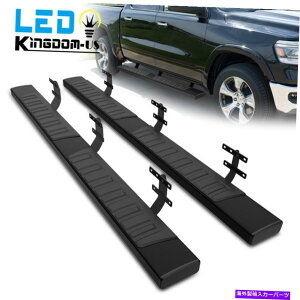 Nerf Bar 6 2019-2022 Dodge Ram 1500 Crew Cab Nerf Bars�T�C�h�X�e�b�v2x�̃����j���O�{�[�h 6 Running Boards for 2019-2022 Dodge Ram 1500 Crew Cab Nerf Bars Side Steps 2x�y���s�A���i�z