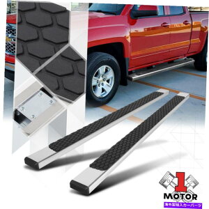 Nerf Bar Chrome SSjO{[h5 "TChXebv/17-19Vo[h/VGGNXeupnerfo[ Chrome SS Running Board 5" Side Step/Nerf Bar for 17-19 Silverado/Sierra Ext Cab