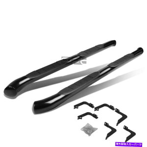 Nerf Bar �t�B�b�g05-20�t�����e�B�Aext�u���b�N�J�[�{���X�`�[��3 �T�C�h�X�e�b�v�i�[�t�o�[�����j���O�{�[�h Fit 05-20 Frontier Ext Black Carbon Steel 3 Side Step Nerf Bar Running Board�y���s�A���i�z